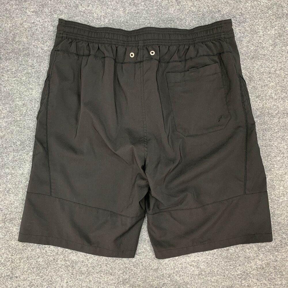 Calvin Klein Boardshorts Mens XL Extra Large Black Drawstring Lined Swim Trunks - Picture 3 of 13